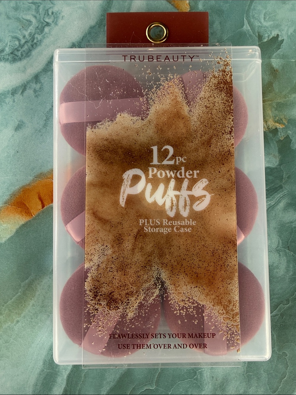 Trubeauty 12pc Powder Puffs - Pink